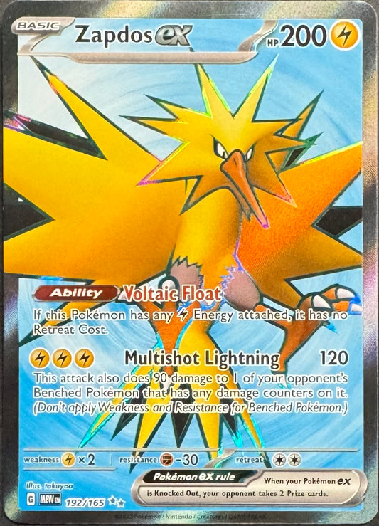 Zapdos Ex 192/165 [151]