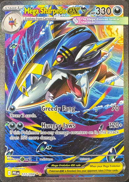 Mega Sharpedo EX 127/094 [Phantasmal Flames]