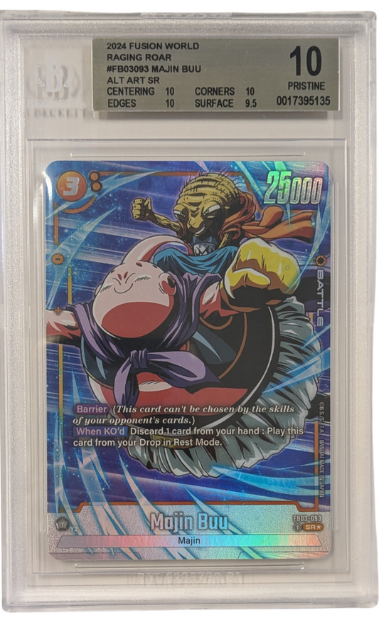2024 Dragon Ball Super Majin Buu SR Alternate Art #93 BGS 10