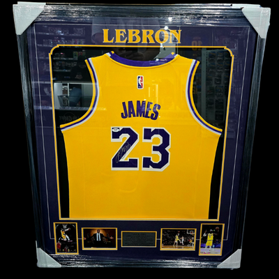LeBron James Autographed Jersey (PSA Authenticated)