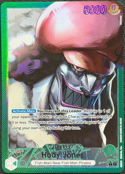 Hody Jones OP06-020 Alternate Leader