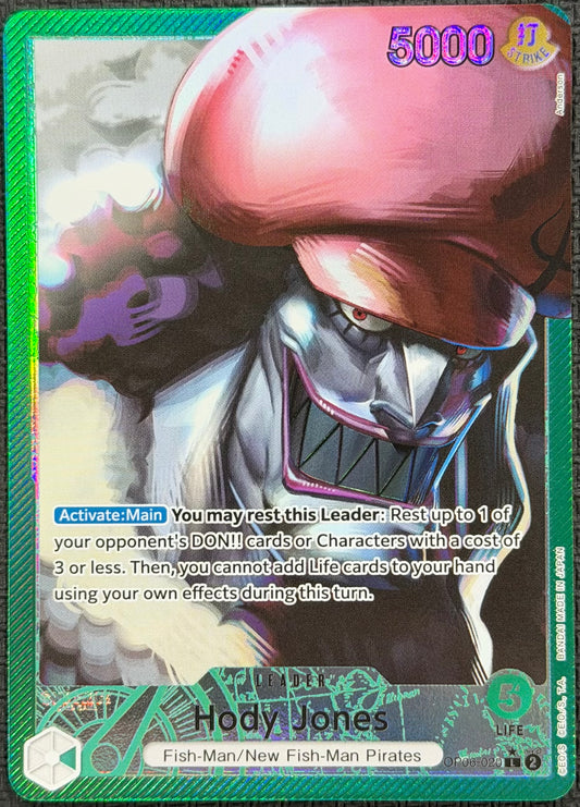 Hody Jones OP06-020 Alternate Leader