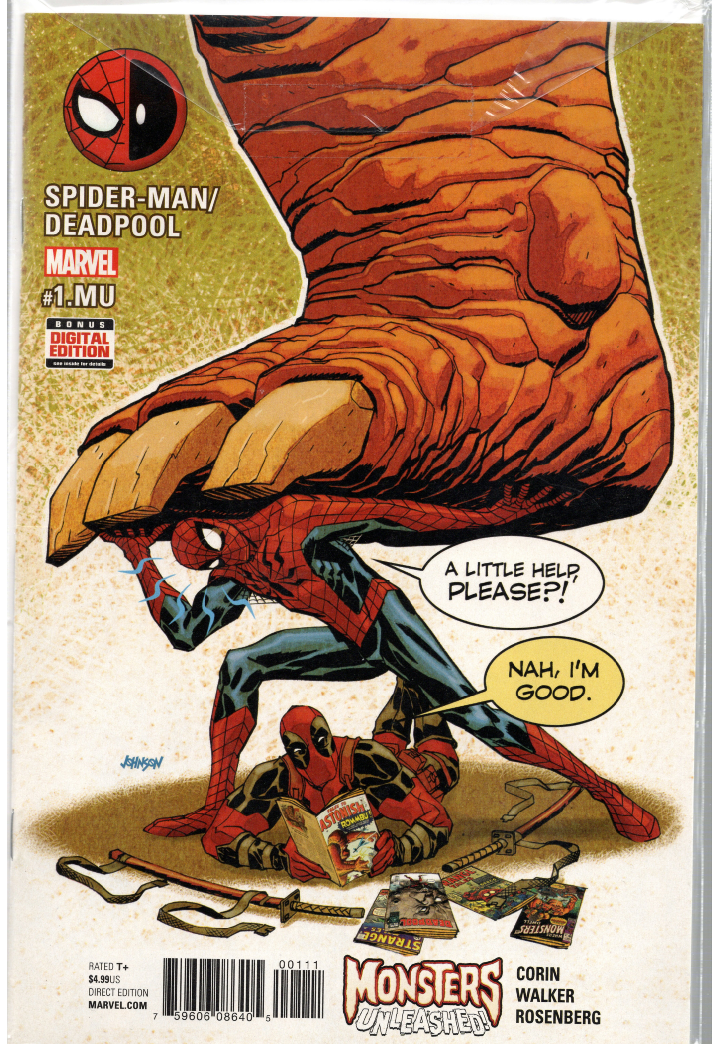 Spider-Man Vs. Deadpool #1.MU