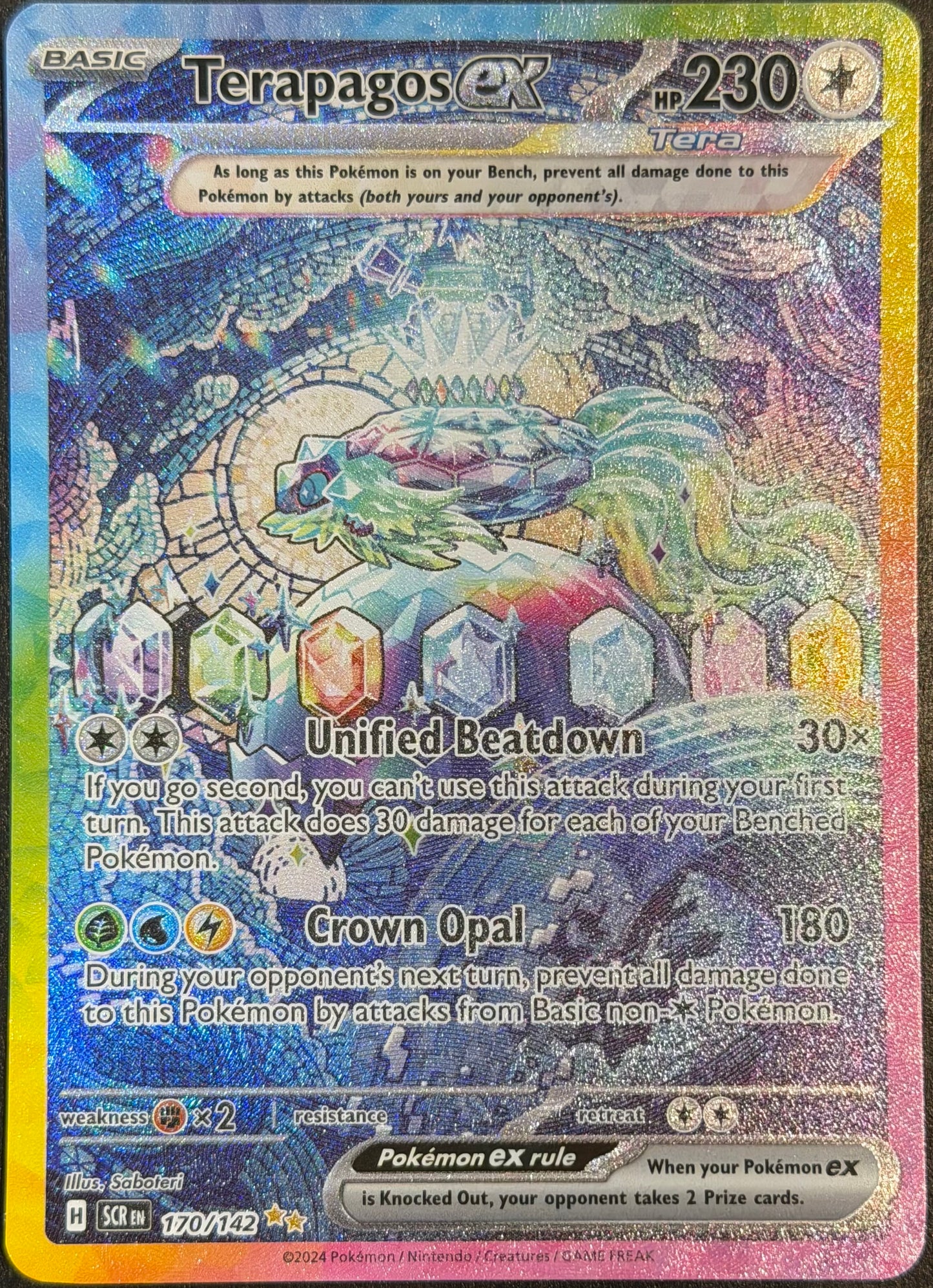 Terapagos EX 170/142 [Stellar Crown]