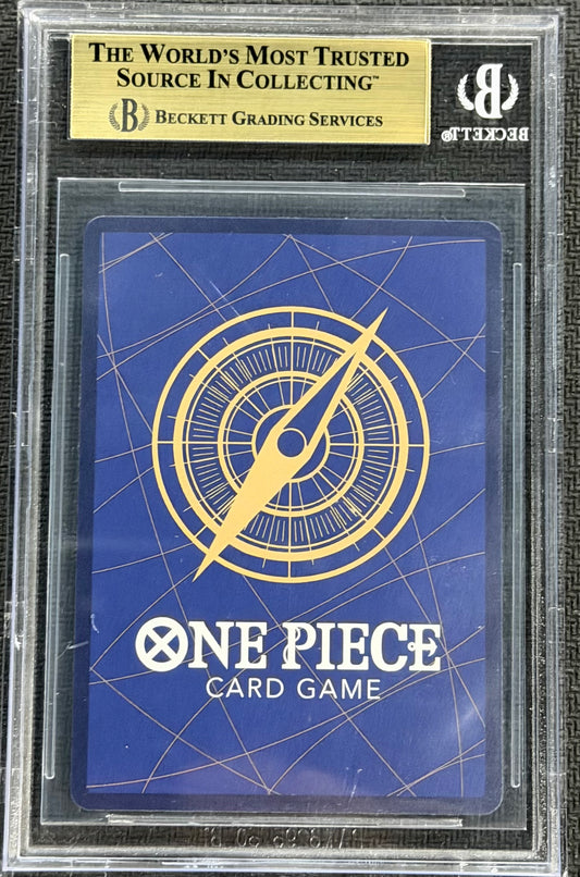 2025 One Piece Promos If I Bowed Down To Power, What’s The Point In Living? OP13-057 Beckett 9.5