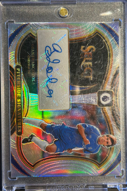 2024-25 GIANFRANCO ZOLA AUTO PANINI SELECT PREMIER LEAGUE SILVER AUTOGRAPHS