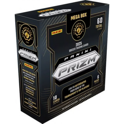 2025 Panini Prizm FIFA Club World Cup Soccer Hobby Mega Box