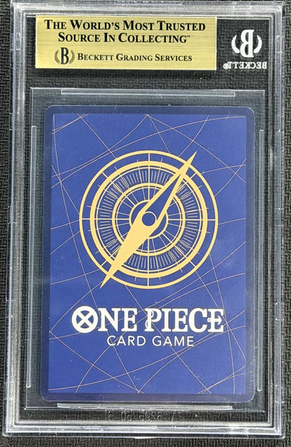2025 One Piece Promos If I Bowed Down To Power, What’s The Point In Living? OP13-057 Beckett 9.5