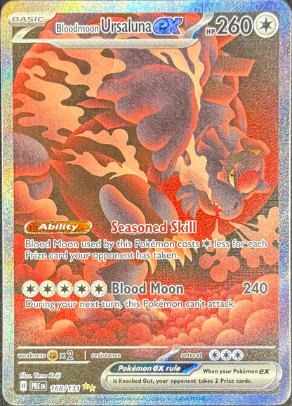 Bloodmoon Ursaluna Ex 168/131 [Prismatic Evolutions]