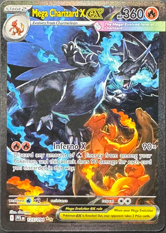 Mega Charizard X Ex 125/094 [Phantasmal Flames]