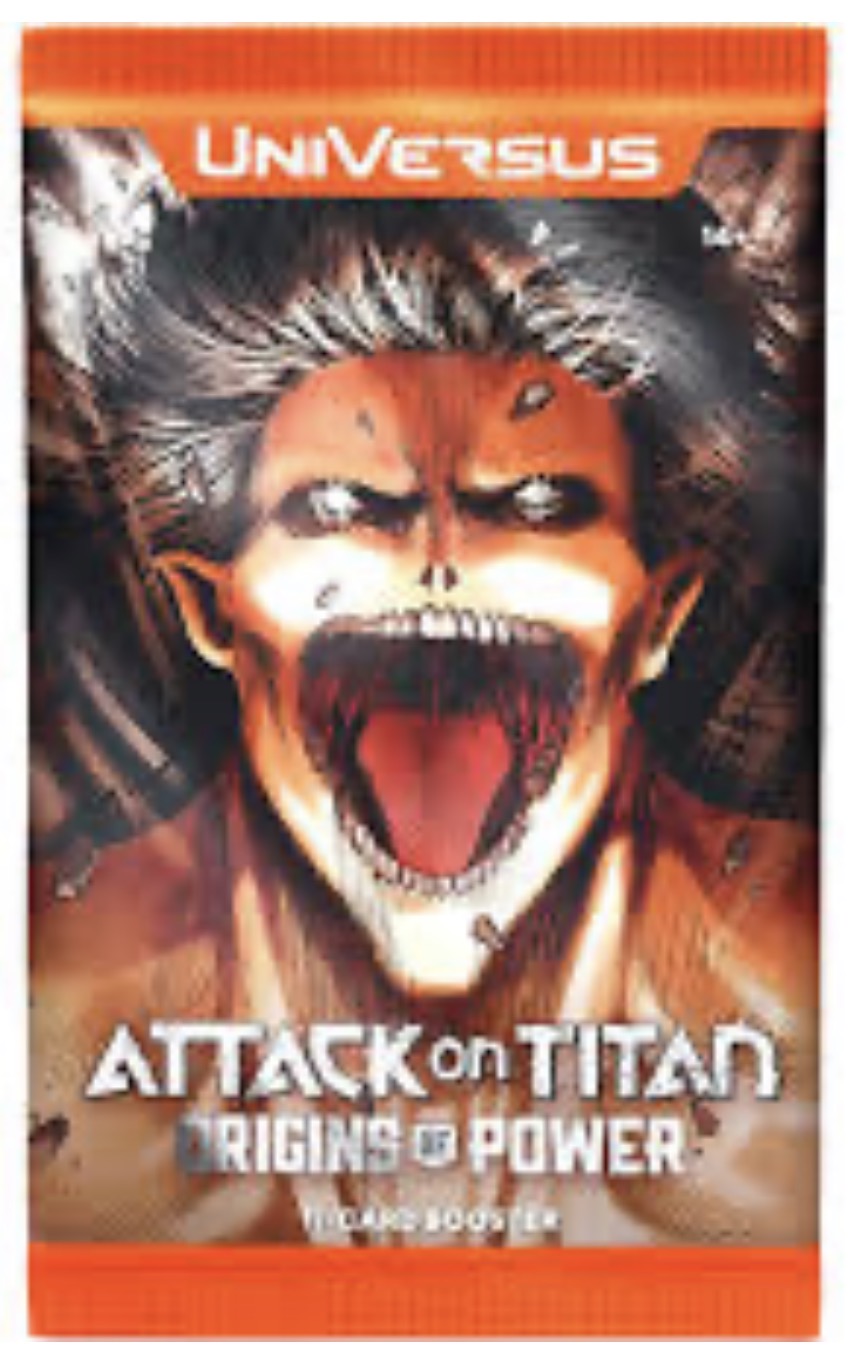 Universes: Attack On Titan Origins Of Power Booster Pack