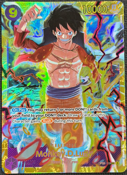 Monkey.D.Luffy OP09-119 SEC