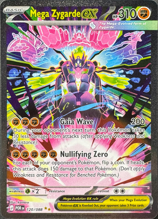 Mega Zygarde Ex 120/088 [Perfect Order]