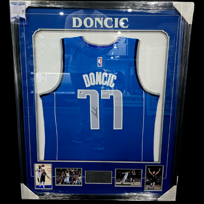 Luka Dončić Autographed Jersey (Beckett Authenticated)