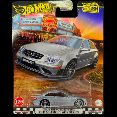Hot Wheels 2008 Mercedes-Benz CLK 63 AMG Black Series Premium