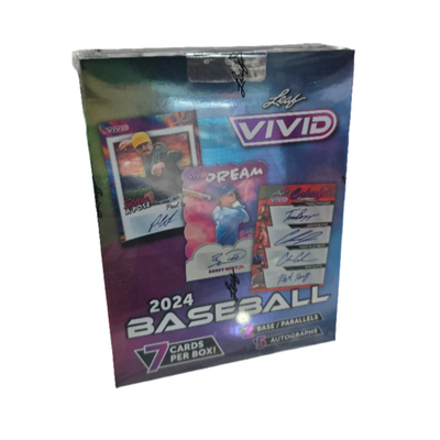 2024 Leaf Vivid Baseball Hobby Box