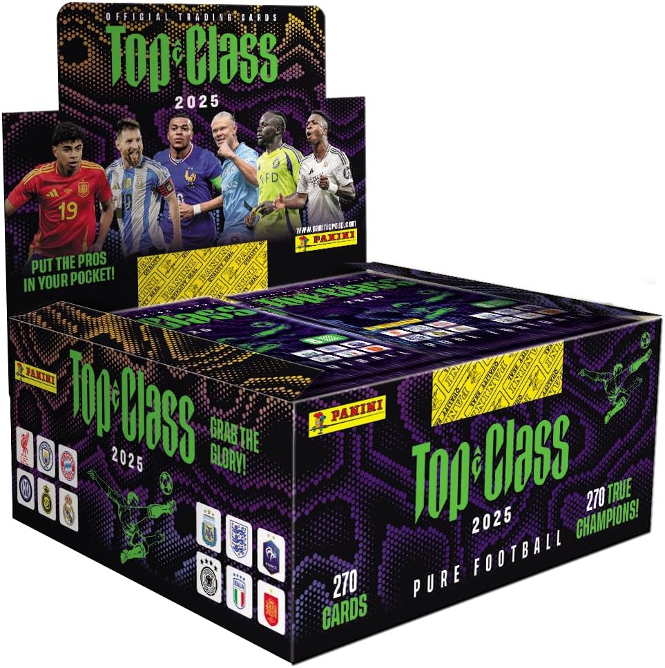 2025 Panini Fifa Top Class Booster Box