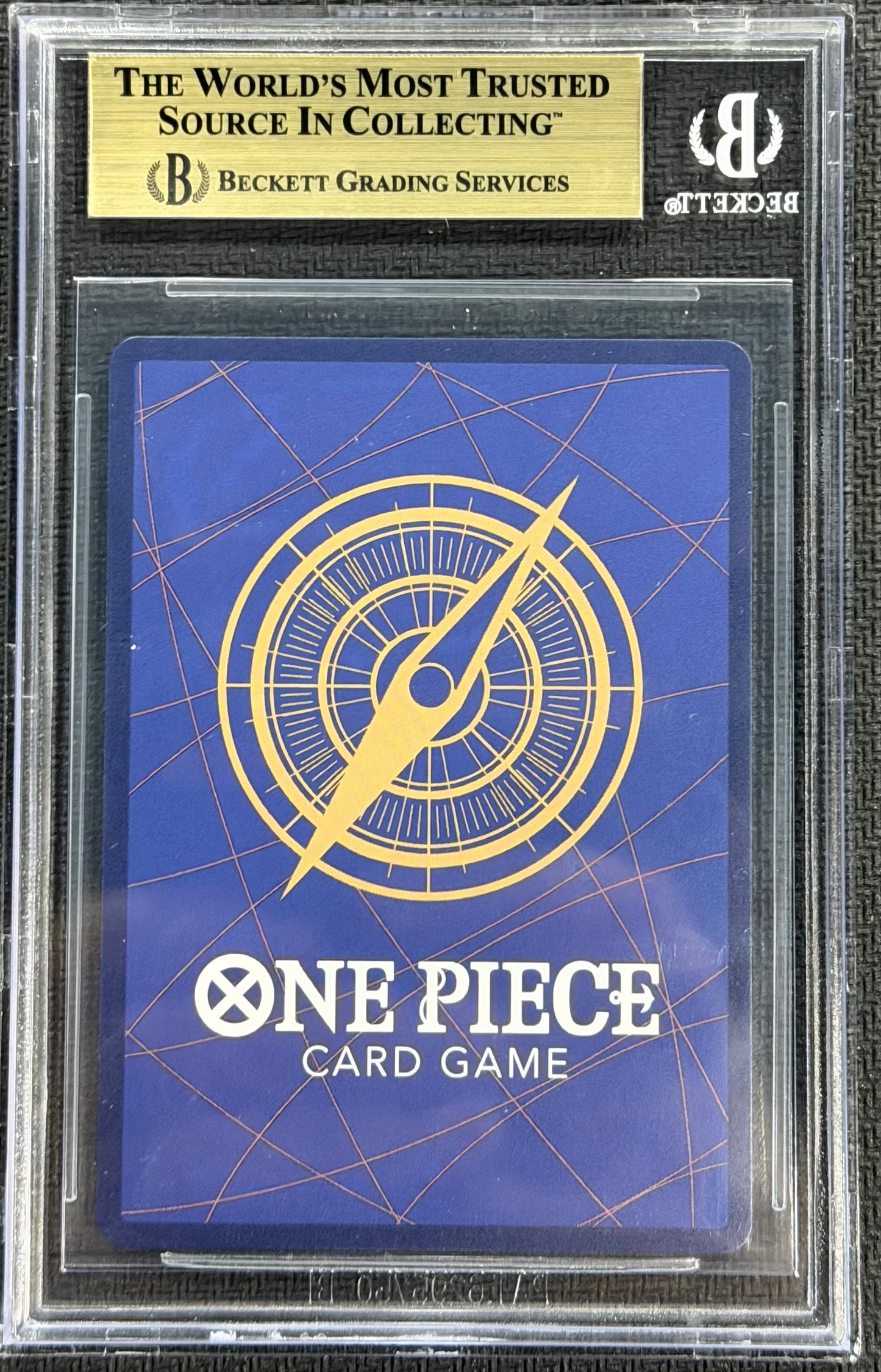 2025 One Piece Promos Sabo 3rd Anniversary Event Winner Prize OP09-027 Beckett 9.5