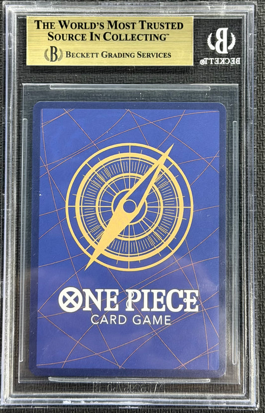 2025 One Piece Promos Sabo 3rd Anniversary Event Winner Prize OP09-027 Beckett 9.5