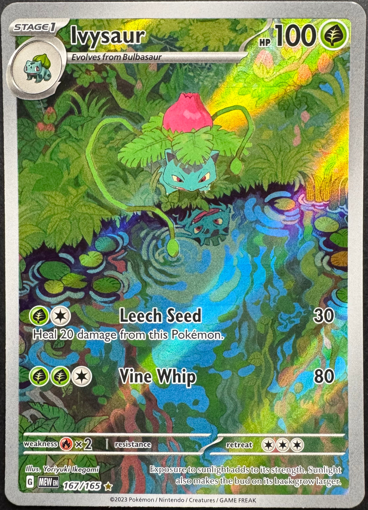 Ivysaur 167/165 [151] – Leo Games