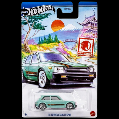 Hot Wheels: '81 Toyota Starlet KP61