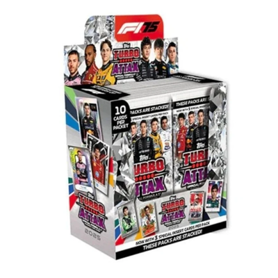 2025 Topps Turbo Attax Formula 1 Booster Box