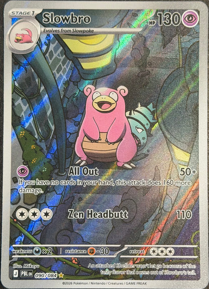 Slowbro 090/084 Illustration Rare Pitch Black