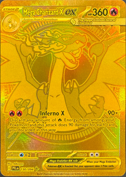 Mega Charizard X EX 130/094 [Phantasmal Flames]