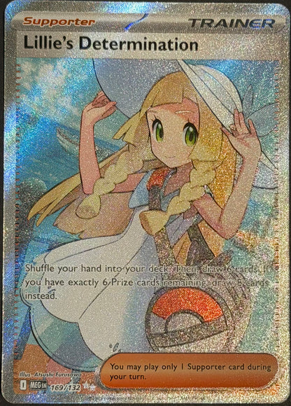 Lillie’s Determination 169/132 Full Art Mega Evolutions