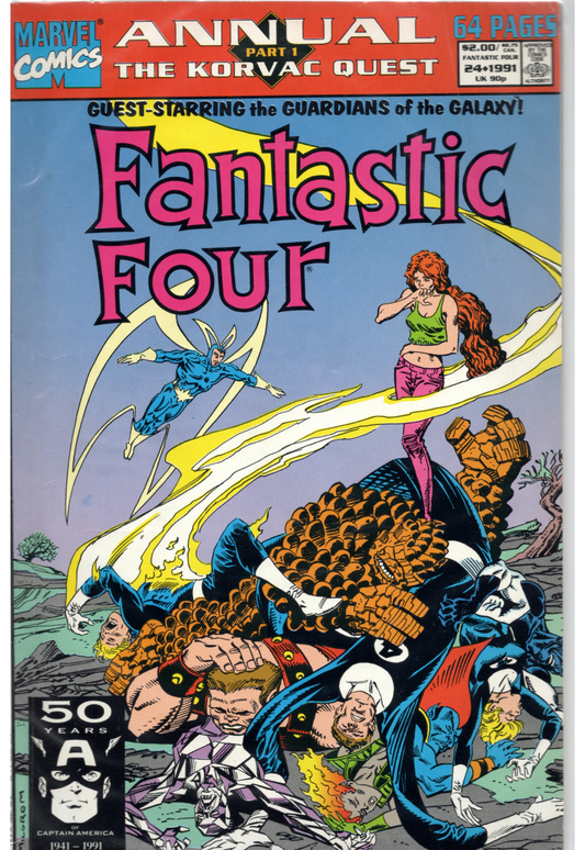 Fantastic Four #24 The Korvac Quest Part 1