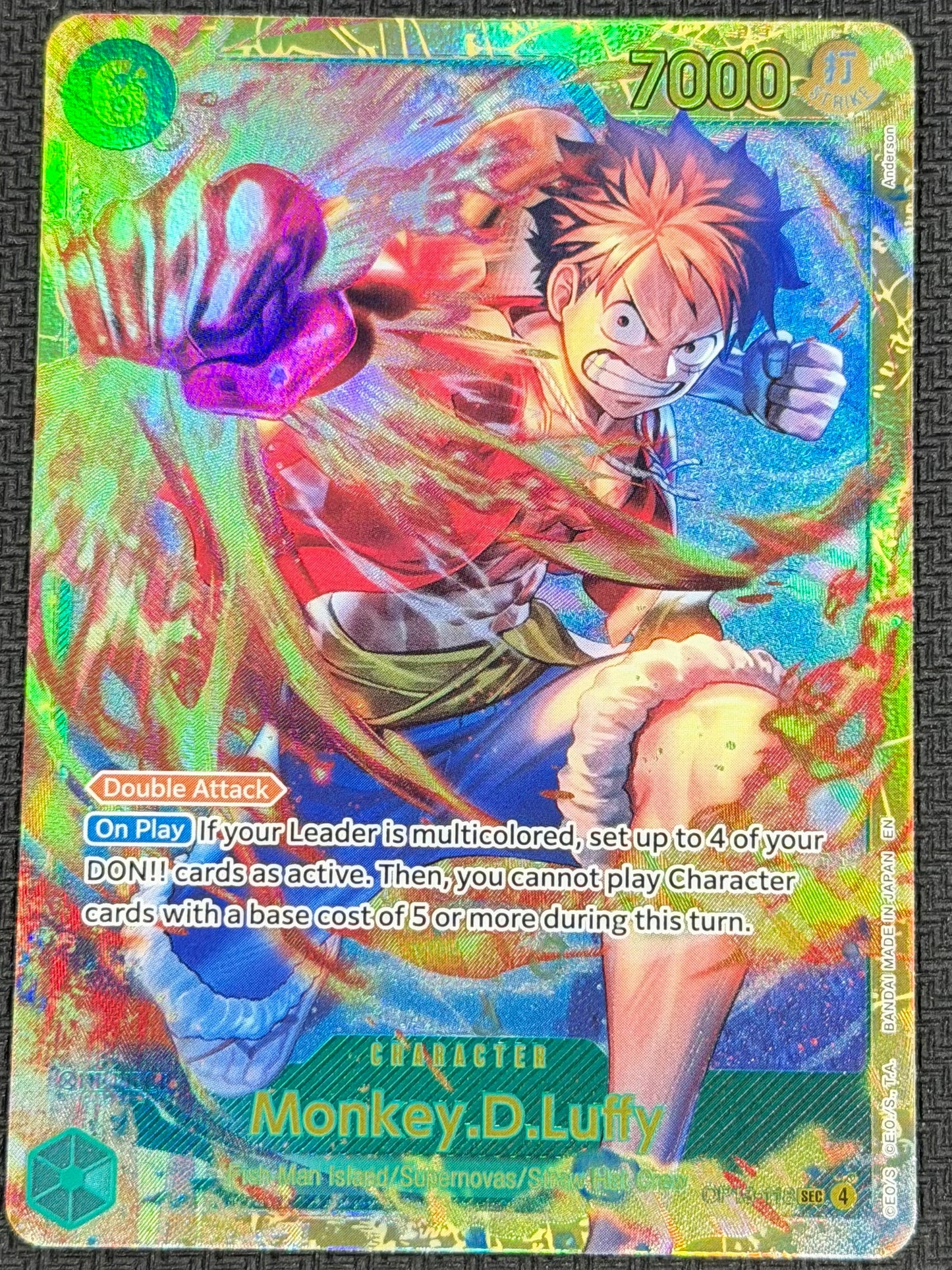 Monkey.D.Luffy OP13-119 SEC Secret Rare
