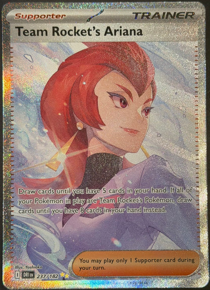 Team Rocket’s Ariana 237/182 SIR Destined Rivals
