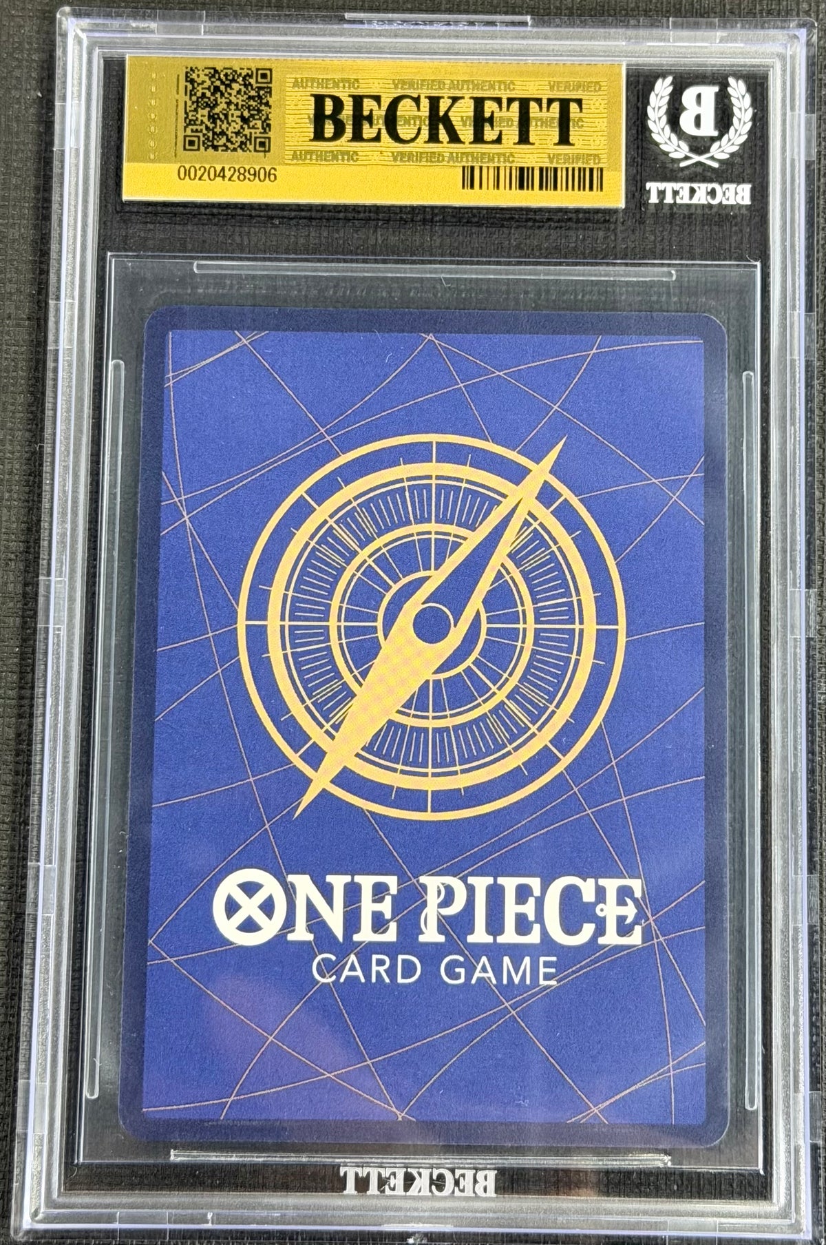 2024 One Piece Nami P-053 Alternate Art P Beckett 9.5 Japanese