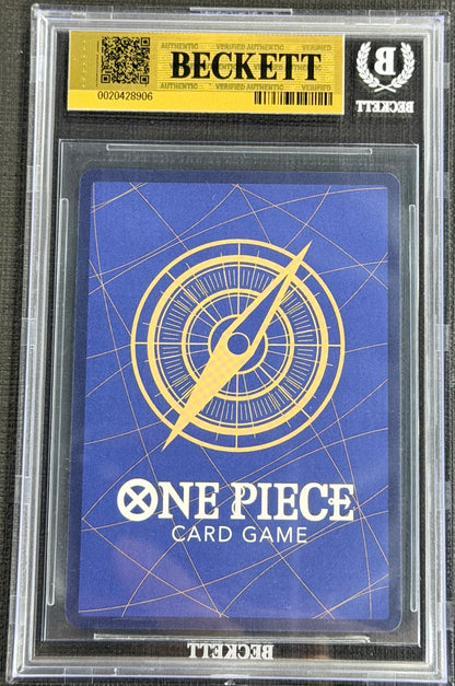 2024 One Piece Nami P-053 Alternate Art P Beckett 9.5 Japanese