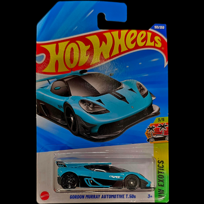Hot Wheels Gordon Murray Automotive T.50s HW Exotics 3/5
