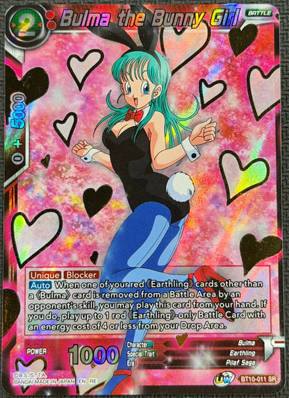 Bulma The Bunny Girl Super Rare BT10-011