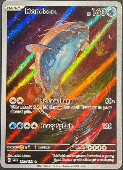 Dondozo 207/198 Illustration Rare Scarlet & Violet Base
