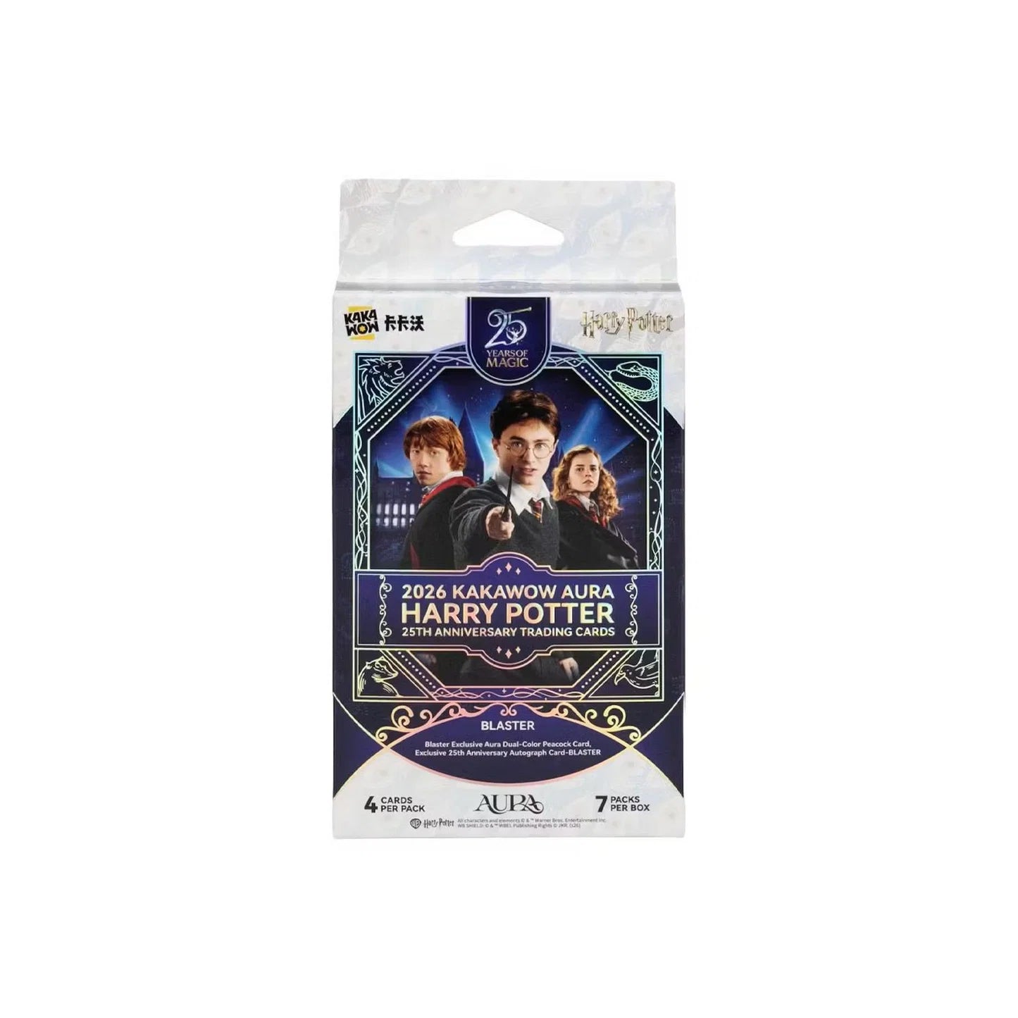 Harry Potter Kakawow Aura 25th Anniversary Blaster Box