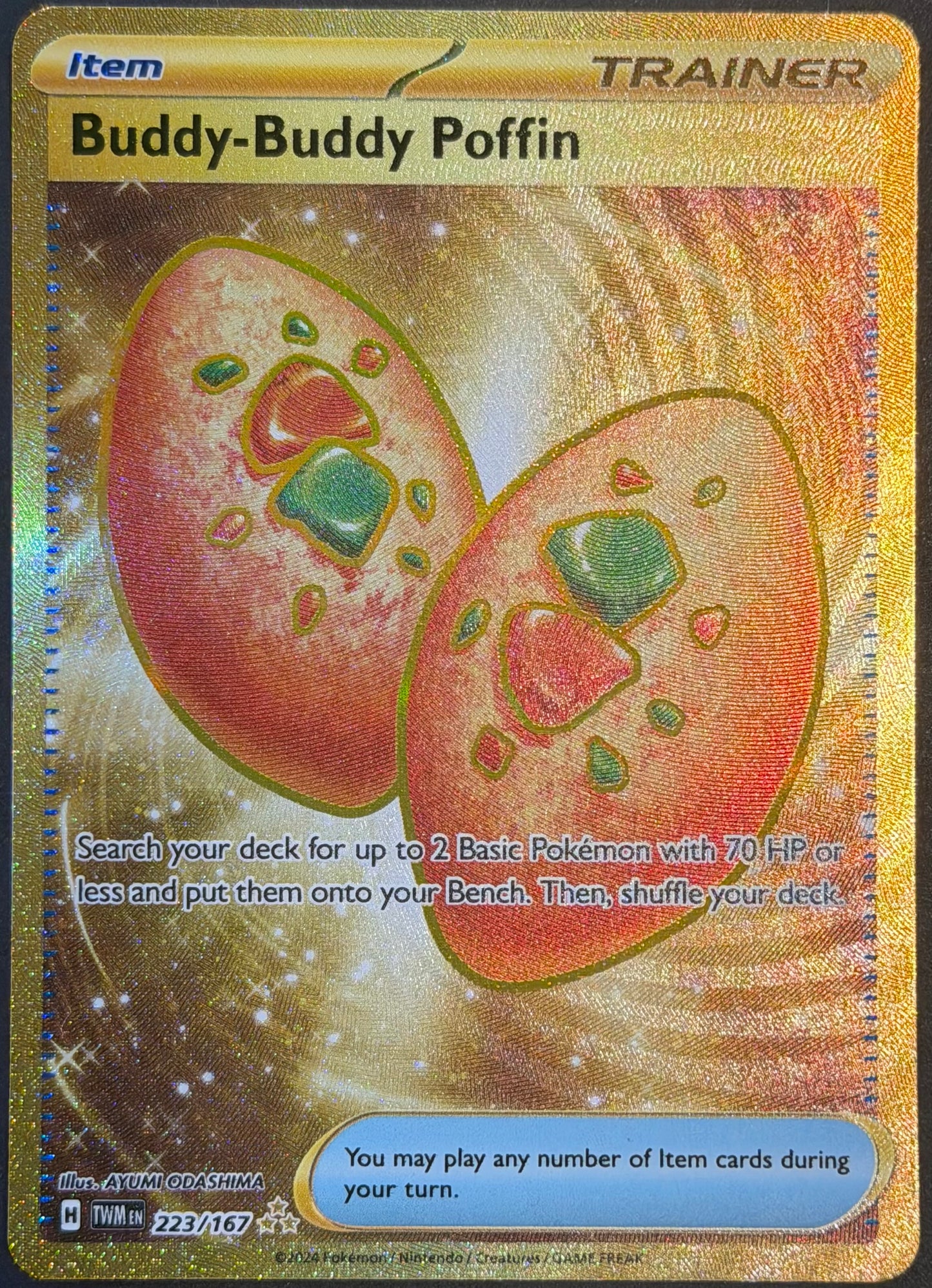 Buddy-Buddy Poffin 233/167 Gold Hyper Rare Twilight Masquerade