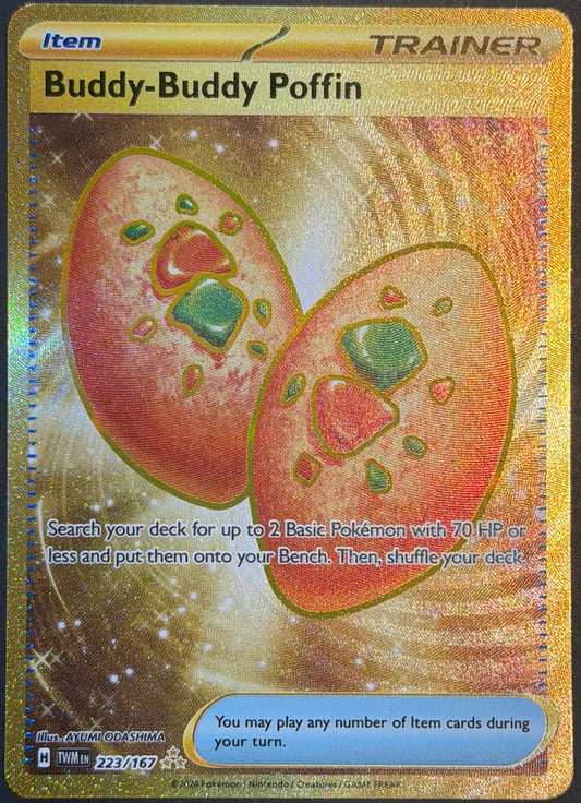 Buddy-Buddy Poffin 233/167 Gold Hyper Rare Twilight Masquerade