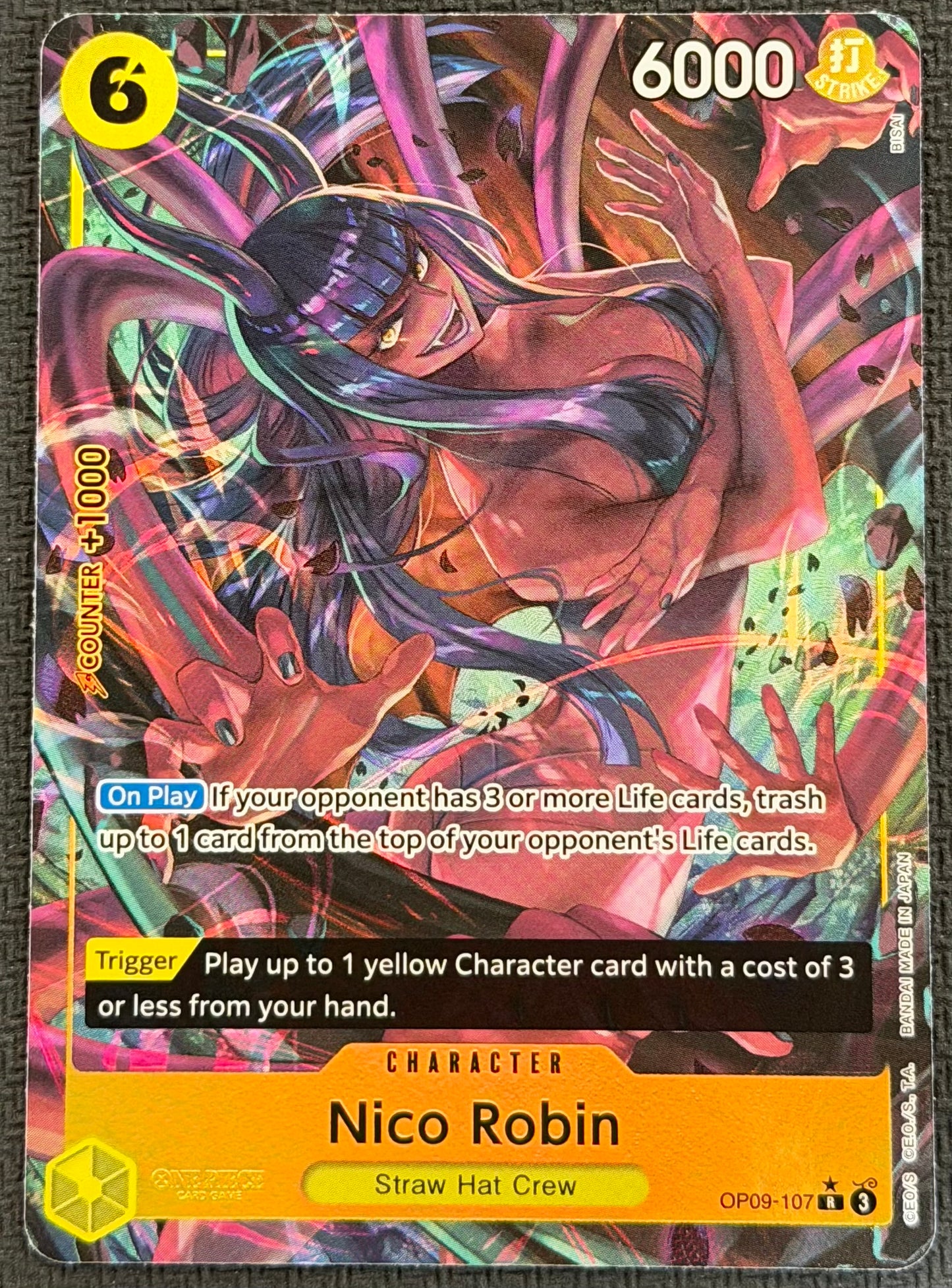 Nico Robin OP09-107 Alternate Art