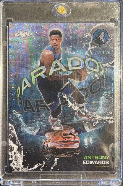 Topps Chrome 2025-26 Paradox Anthony Edwards PX-2 Case Hit  Holofoil