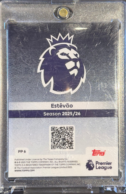 2025/26 Topps Premier League ESTEVAO #PP6 | Premier Pull RC