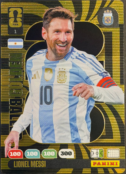 Lionel Messi Golden Baller World Cup Adrenalyn XL