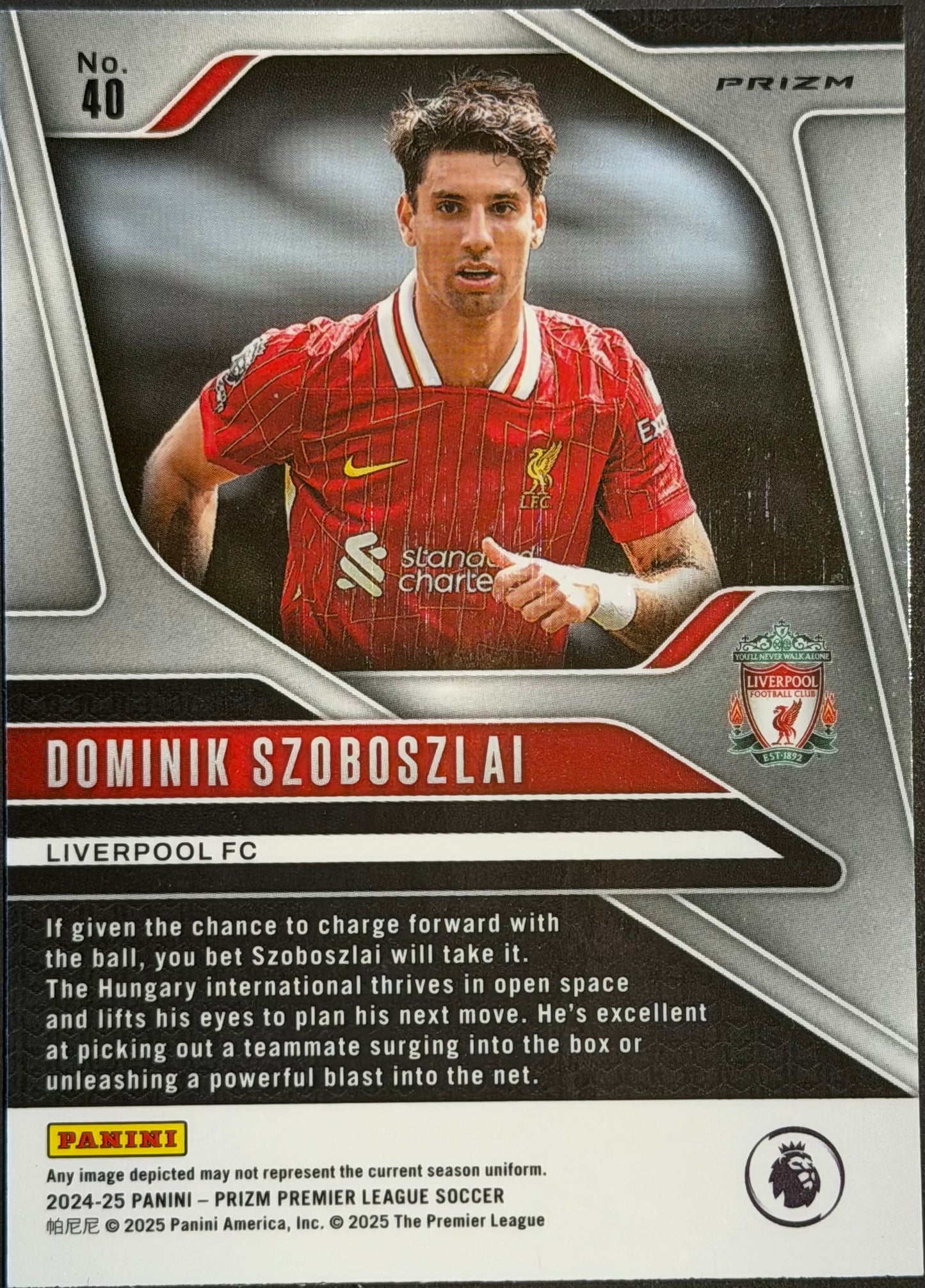 Dominik Sozboszlai Panini Prizm Tiger Prizm (SSP)