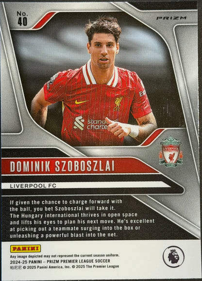 Dominik Sozboszlai Panini Prizm Tiger Prizm (SSP)