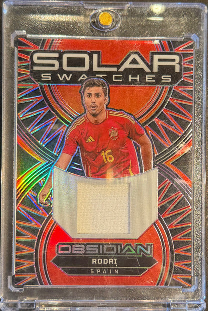 2024-25 Panini Obsidian - Solar Swatches Rodri #SS-R /50