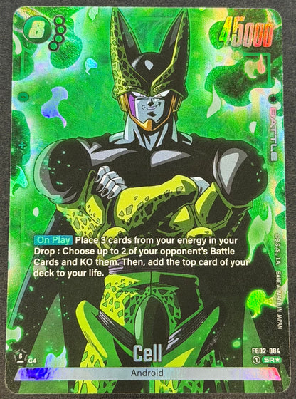 Cell FB02-084 Alternate Art Super Rare SR