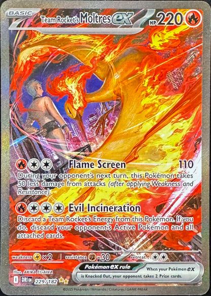Team Rocket’s Moltres 229/182 [Destined Rivals]