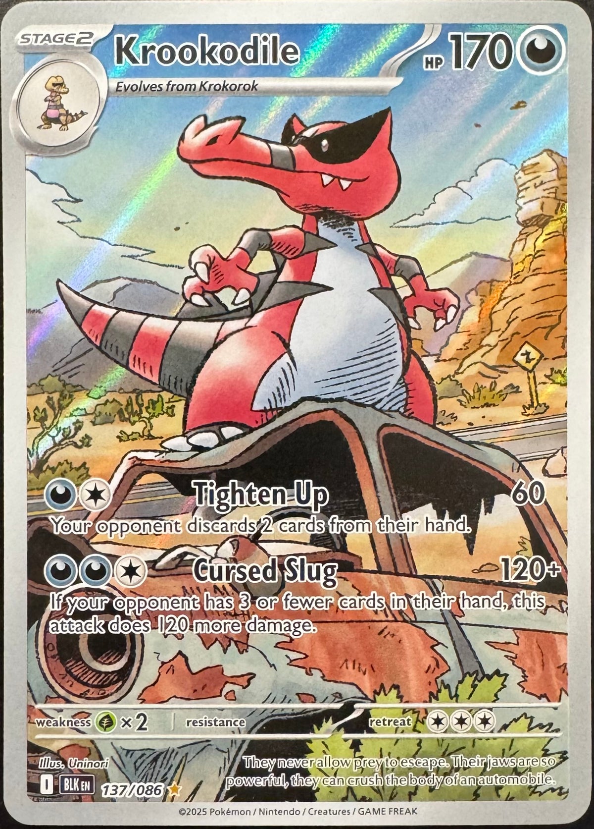 Krookodile 137/086 [Black Bolt]